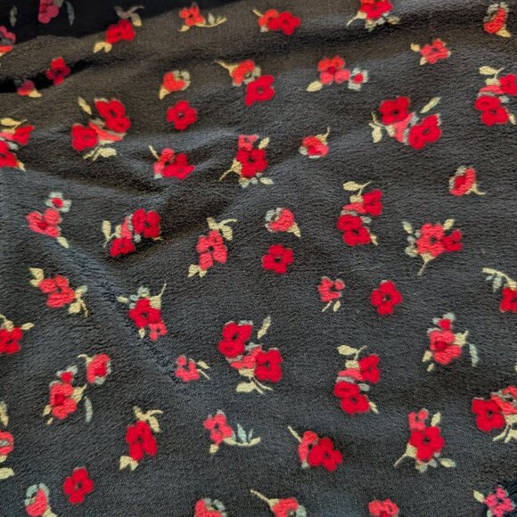 The Nines by HATCH Black and Red Floral Jumpsuit - Picture 3 of 3